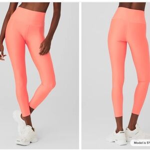 ALO 7/8 Airlift High Waist Legging Candy Orange
